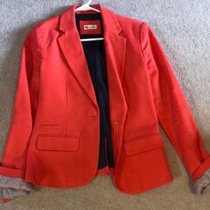 Orange Merona Blazer